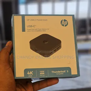 HP USB-C Pocket Dock 11-in-1, 100W PD 3.0