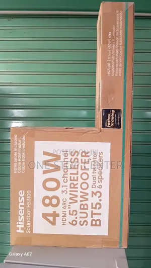 Hisense Sound Bar with Wireless Subwoofer