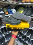 Men's Caterpillar Leather Loafers - 1
