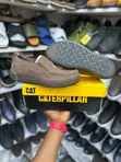 Men's Caterpillar Leather Loafers - 4
