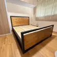 Full Bed Set with Side Table and Bench - 2