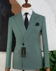 Mario Casas 2-Piece Men's Slim Fit Suit - 2