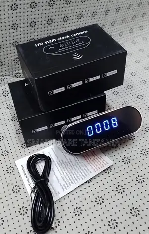 HD WiFi Clock Camera with Remote Access
