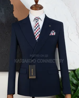 Mario Casas Premium Men's Single-Button Slim Fit Suit