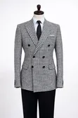 Men's Ricardo Double-Breasted Blazer & Trousers Set - 2