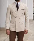 Men's Ricardo Double-Breasted Blazer & Trousers Set - 4