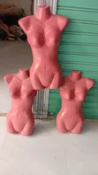 Female Torso Mannequin - Pink - 4