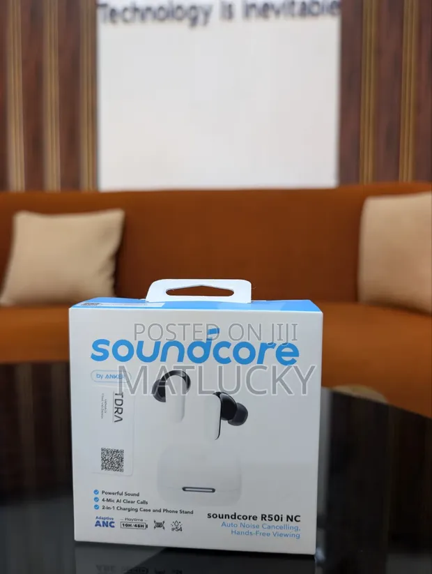 Soundcore R50i NC White Wireless In-Ear Earbuds - 1