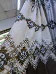 Leaf-Printed Window Curtains (Pazia) - 4