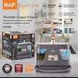 Brand New Raf Portable Carpet Cleaner 650W - 2