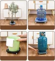 Multipurpose Roller Stand for Gas Cylinders, Water Bottles, Pots - 2