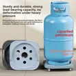 Multipurpose Roller Stand for Gas Cylinders, Water Bottles, Pots - 4