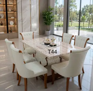 Brand New Marble Dining Table (Seats 6)