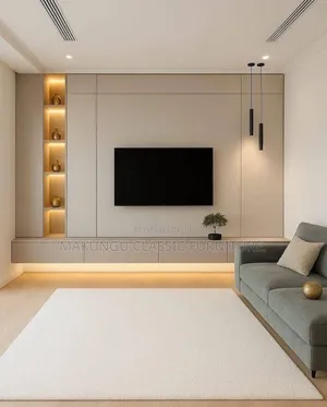 TV Wall Unit and Showcase Decoration