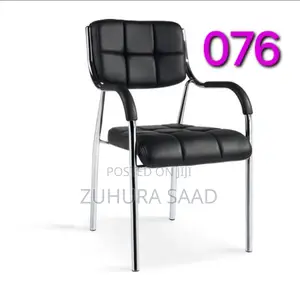 Visitor Chair - Black Sled Base