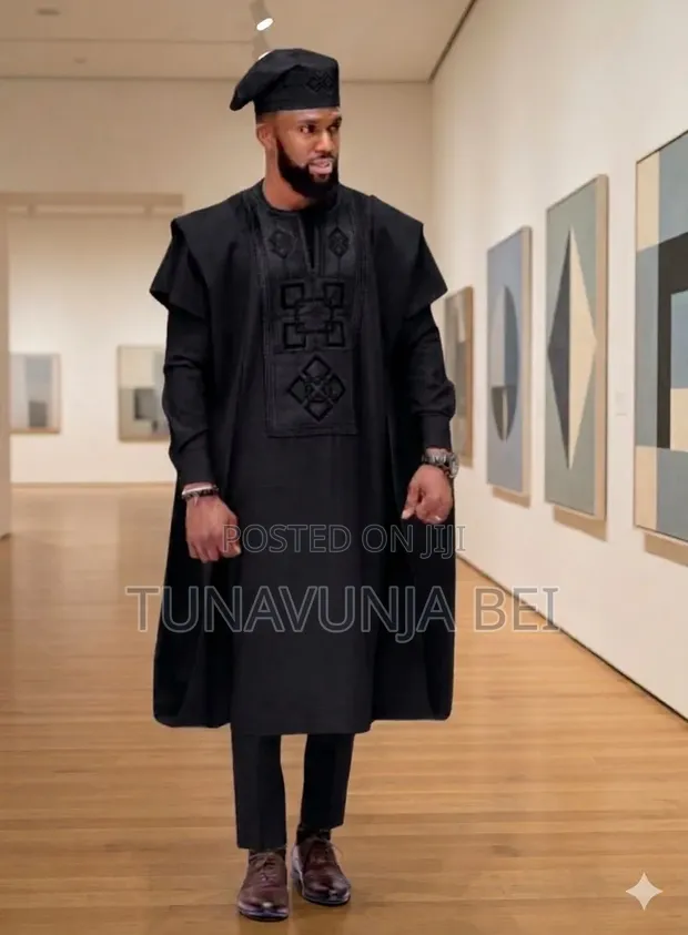 Nigerian Agbada Design Suit - Brand New - 1