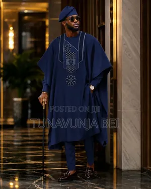 Nigerian Agbada Design Suit - Brand New