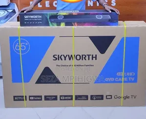 Brand New Skyworth 65-inch 4K UHD TV