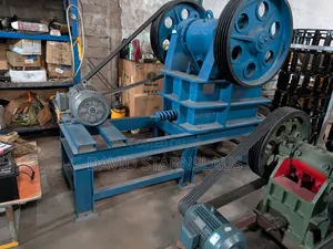 PE250*400 Jaw Crusher (5-10tph) with Motor - Brand New
