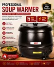 PMC Electric Soup Warmer 10L - 1