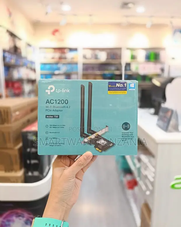 TP-Link AC1200 Wi-Fi Bluetooth 4.2 PCIe Adapter - 1