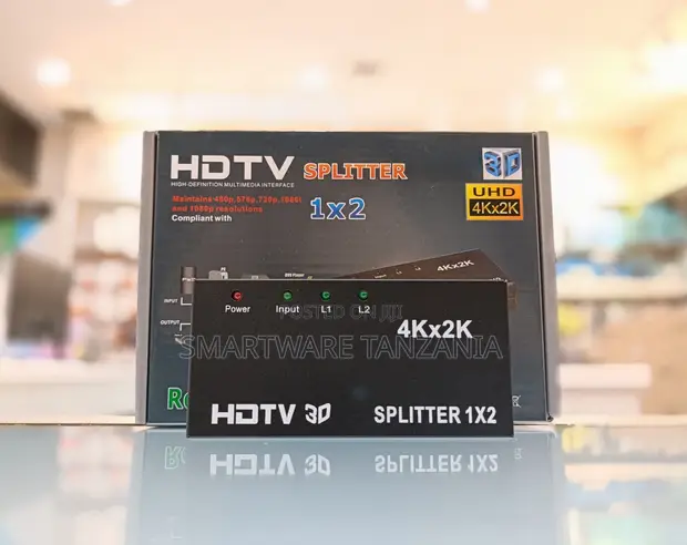 HDTV HDMI Splitter 1x2 4Kx2K UHD - 1