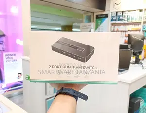2-Port HDMI KVM Switch with 4K@60Hz and USB