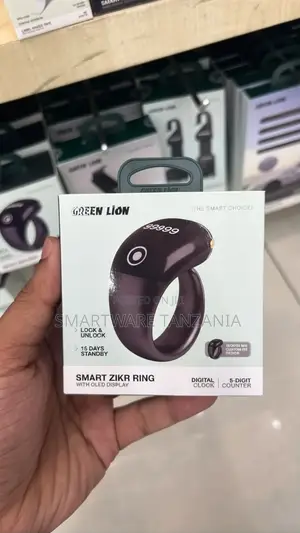 Green Lion Smart Zikr Ring - 15 Day Battery