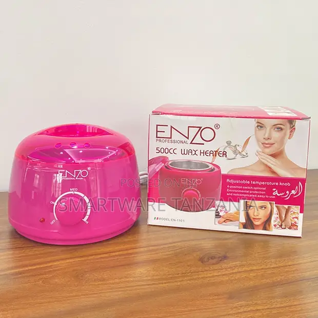 ENZO Professional Wax Warmer 500cc na Joto Linaloweza Kurekebishwa - 1