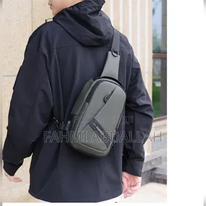 Waterproof Shoulder Bag - Black