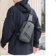 Waterproof Shoulder Bag - Black - 2