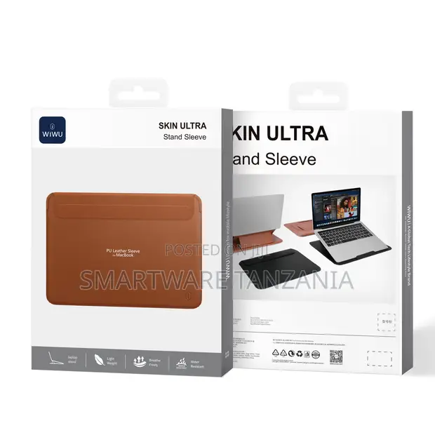 WiWU Skin Ultra Stand Sleeve kwa MacBook - 1