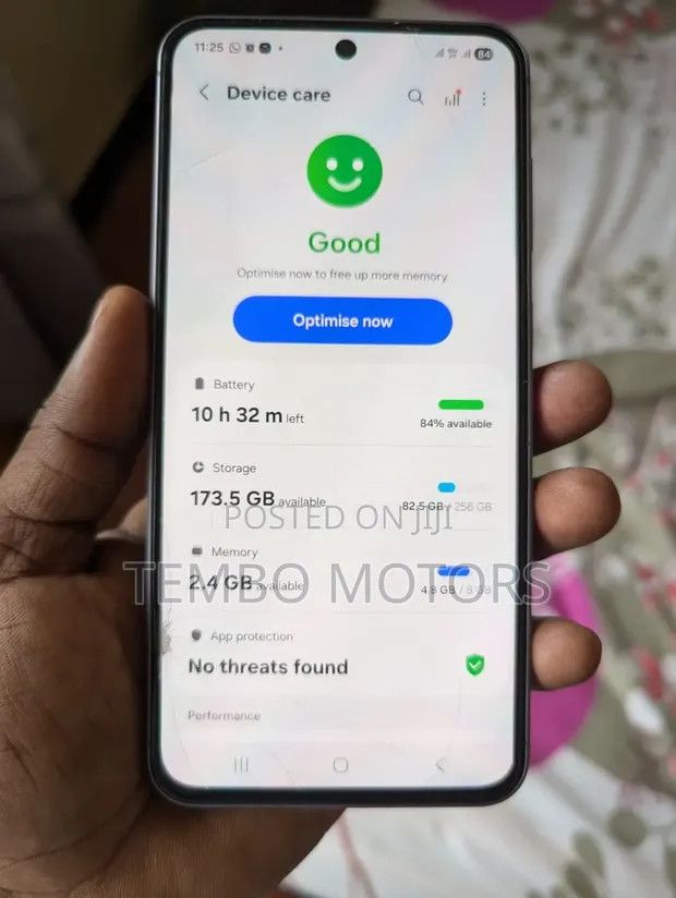 Samsung Galaxy A56 256GB Nyeusi (Iliyotumika) - 1