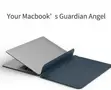 WIWU Skin Pro II Navy Blue PU Leather Sleeve for MacBook - 2