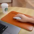 WIWU Skin Pro II Brown PU Leather Sleeve for MacBook Pro 14.2" - 2