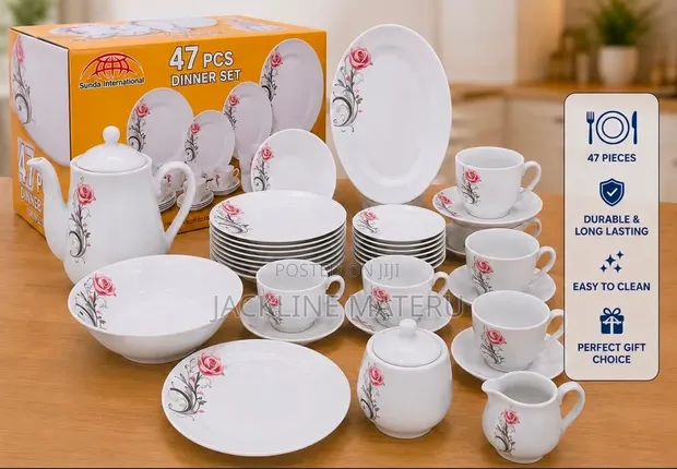 47-Piece Modern Dinner Set - 1