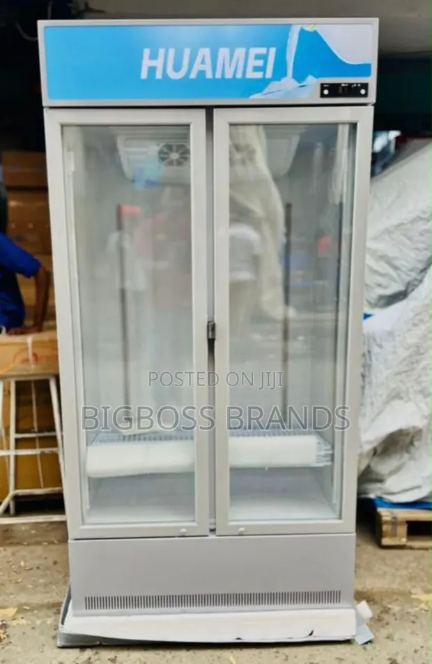 Huamei Side by Side Double Door Showcase 600L - 1