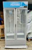 Huamei Side by Side Double Door Showcase 600L - 1
