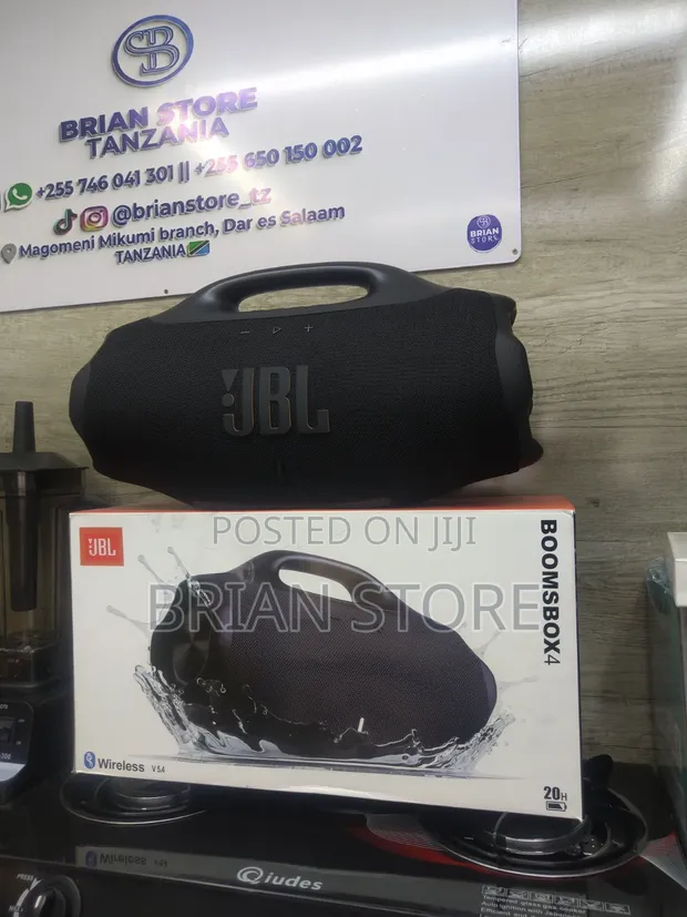 JBL Boombox 4 Portable Speaker - 1