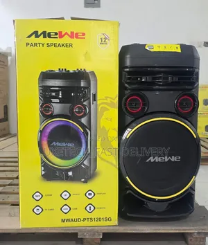 MeWe 12" Rechargeable Bluetooth Party Speaker