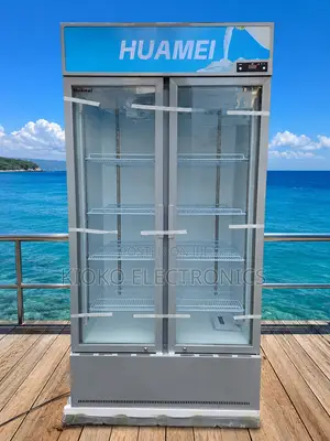 Huamei 630L Showcase Fridge - Milango Miwili