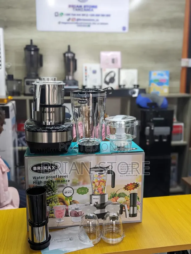 Brinax 6-in-1 Waterproof Blender - 1
