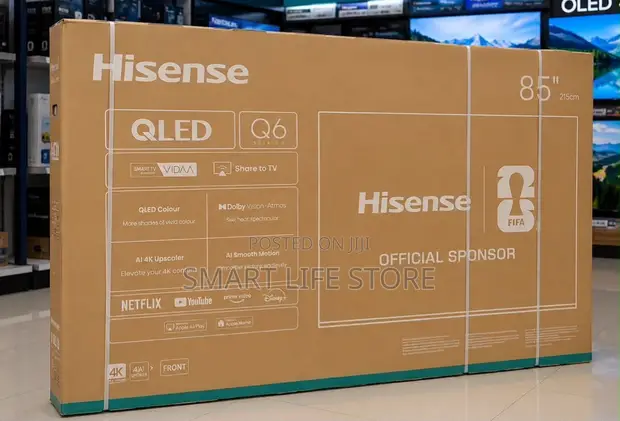 Hisense 85-inch QLED TV (85Q6Q) - 1