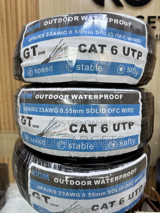 UTP Cat 6 Outdoor Network Cable - 1