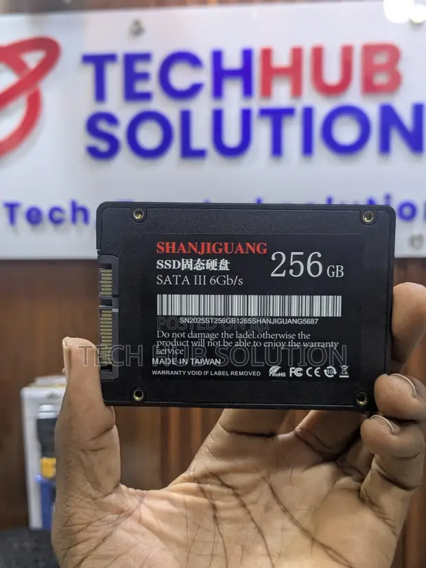 256GB SATA SSD - High Speed Solid State Drive - 1