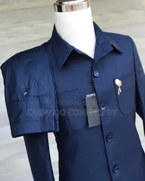 High-Quality Men's Long Sleeve Kaunda Suit