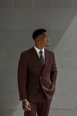 Executive Double-Breasted Suits for Men - 2