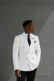 Executive Double-Breasted Suits for Men - 4