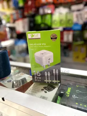 Tai Fast Charger ORG-PD 65W USB-C Power Adapter