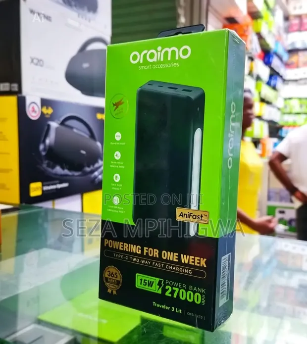 Oraimo Power Bank 27000mAh 15W - 1